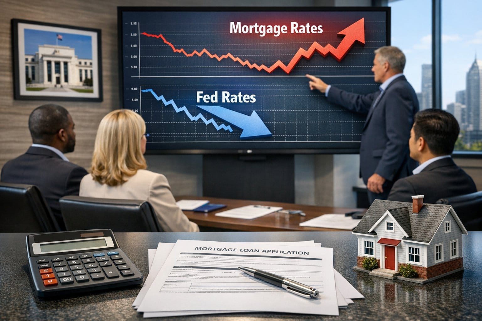 Can Mortgage Rates Increase When the Feds Lower Rates